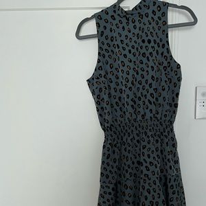 Cupcakes and Cashmere Leopard print dress